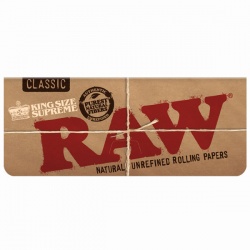 RAW Classic King Size Supreme Creaseless Rolling Papers